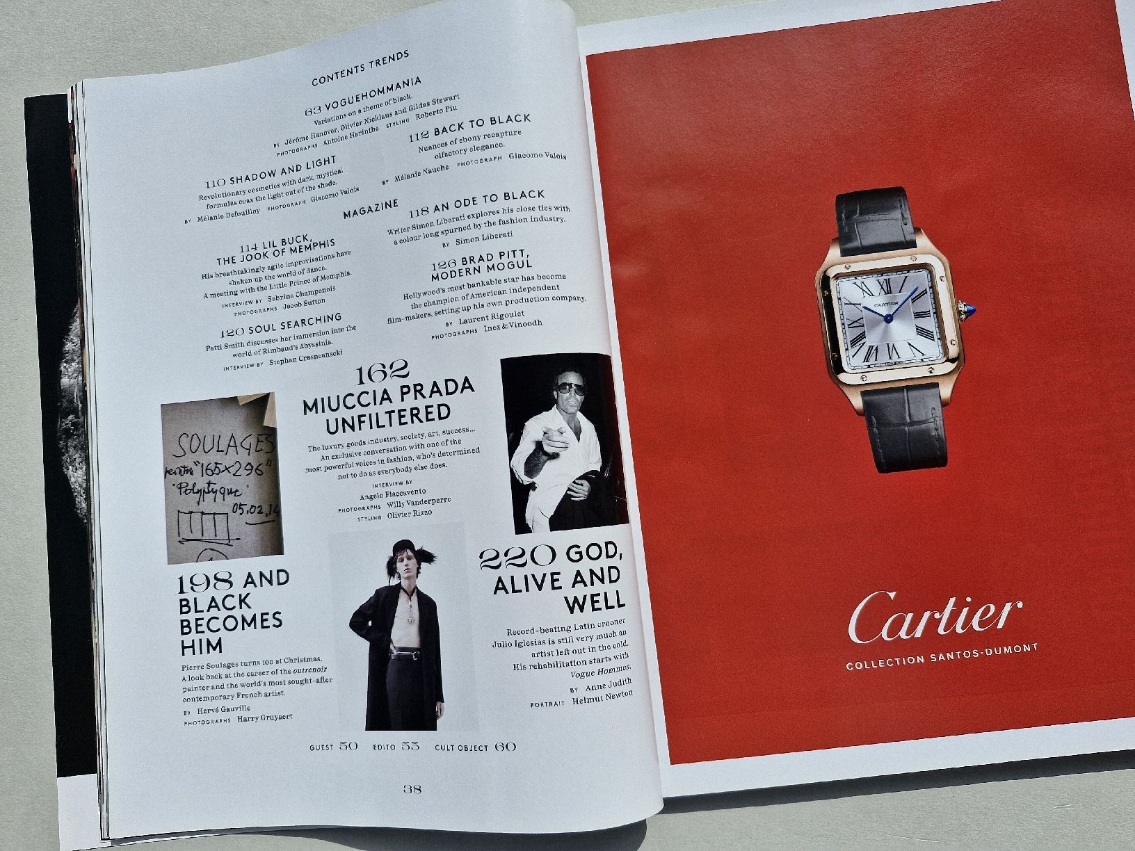 Riviste & Magazine: Vogue Hommes Paris 30 "Black in Force" – Usato da Zürich venduto da Secretariat11 5