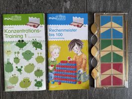 Mini LÜK Rechenkasten, 2 Hefte