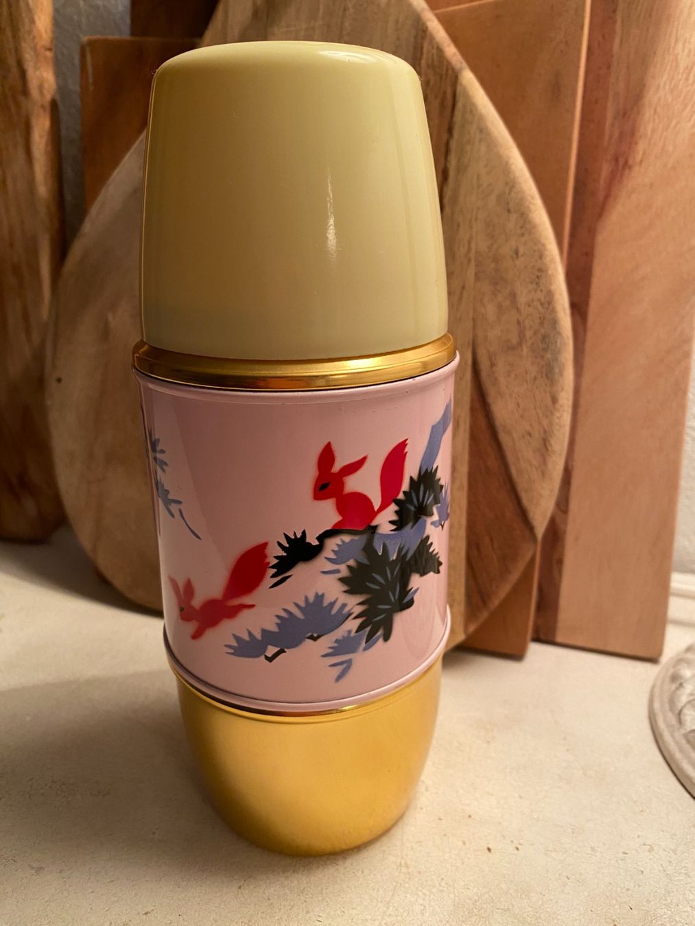 Bottiglie: Antike, zauberhafte Thermosflasche – Usato da Stetten SH venduto da bijoux18 1