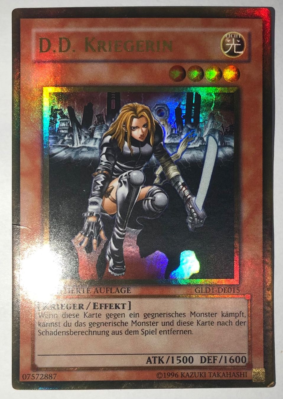 Yugioh Carte collezionabili: GLD1-DE015 | D.D. Kriegerin | GOLD – Nuovo (secondo la descrizione) da Altstätten SG venduto da ChangeMaker
