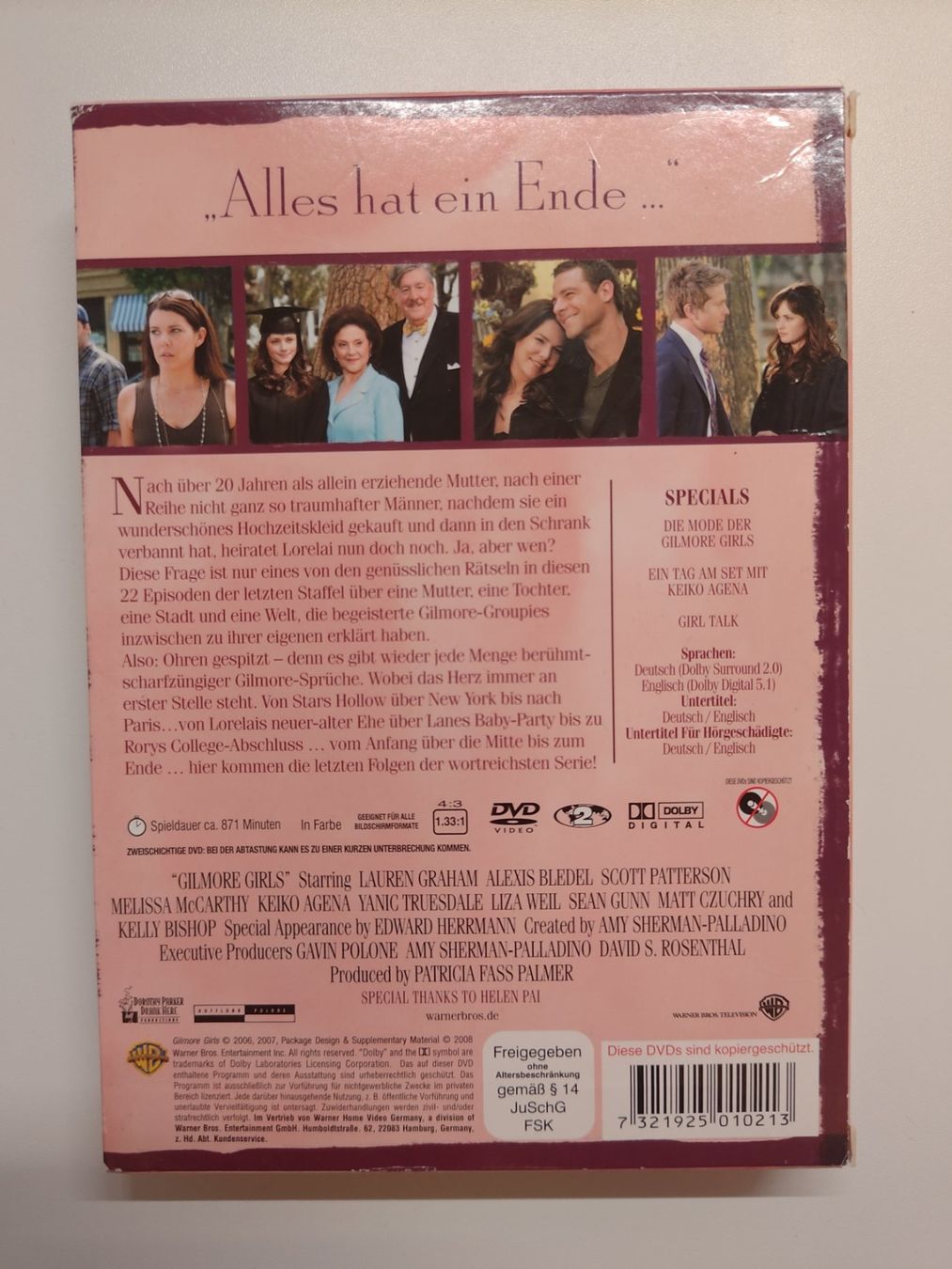 Tutti i DVDs: Gilmore Girls - Staffel 7 – Usato da Liestal venduto da Kratzilla 4