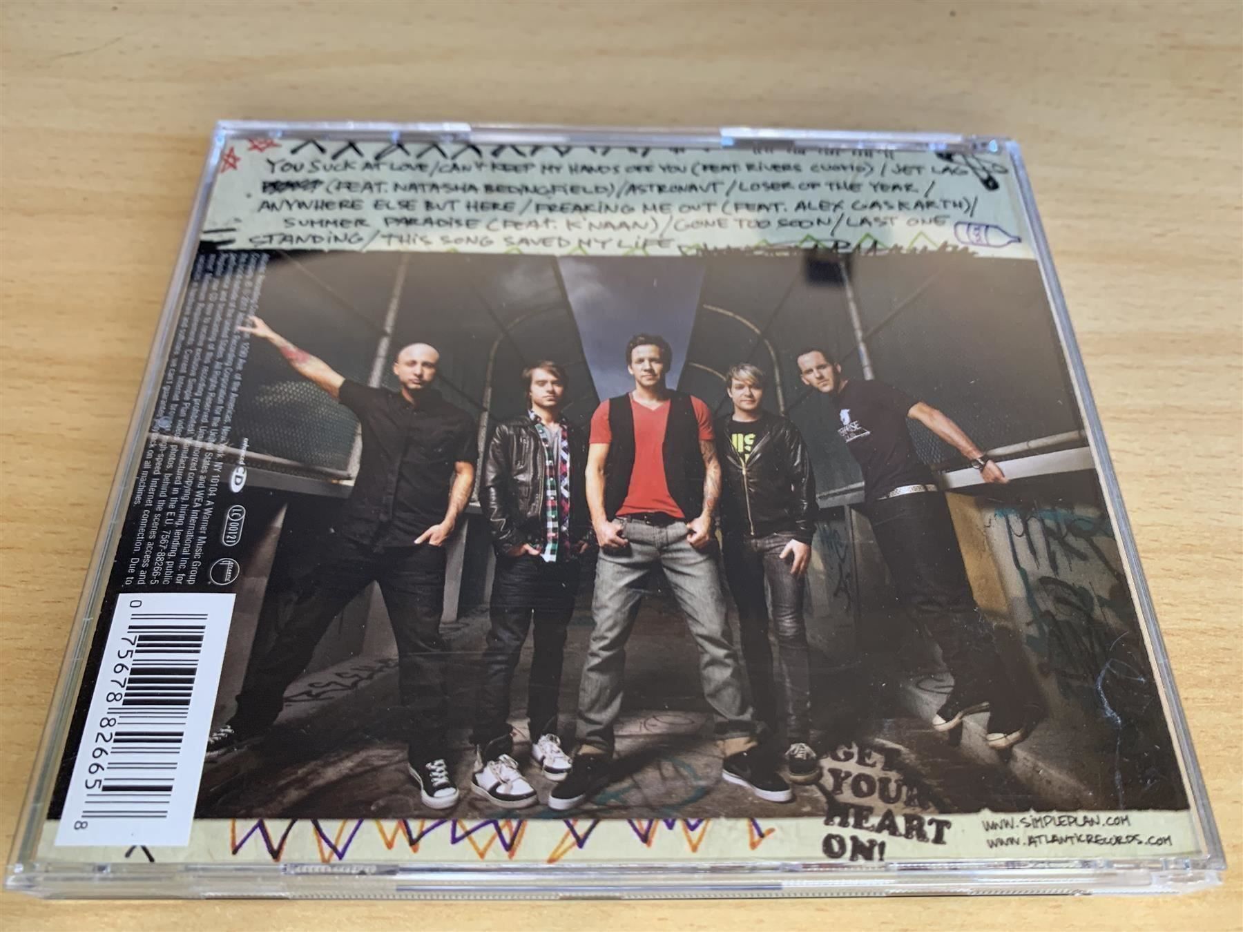 CD: Simple Plan – Get Your Heart On! – Usato da Rikon im Tösstal venduto da Alpenmutz 1