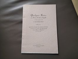 Uhrmacherei Société Suisse de Chronométrie Büchlein 1932