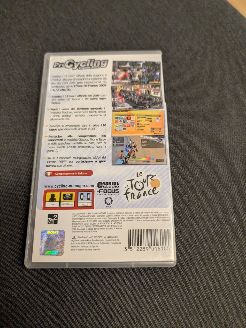 Giochi: Pro cycling 2009 Sony psp – Usato da Giubiasco venduto da Tici__nerd_Giubiasco 1
