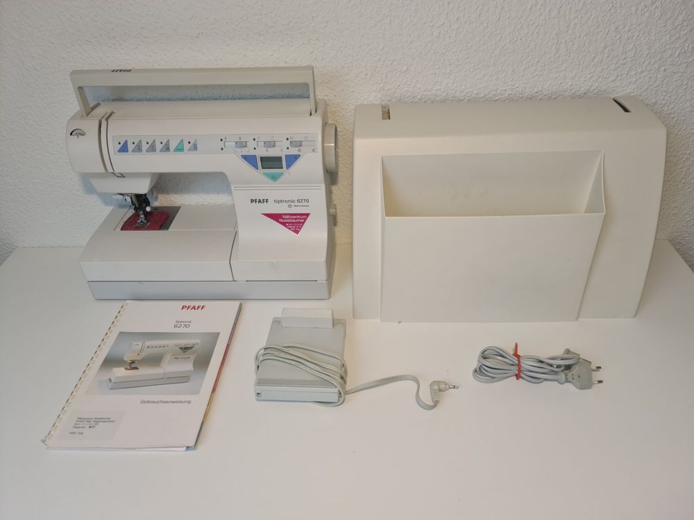 Nähmaschine - Pfaff - TipTronic 6270 - inkl. Hülle - ab 1.-! | Kaufen ...