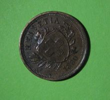 1 Rappen Münze 1880 Selten