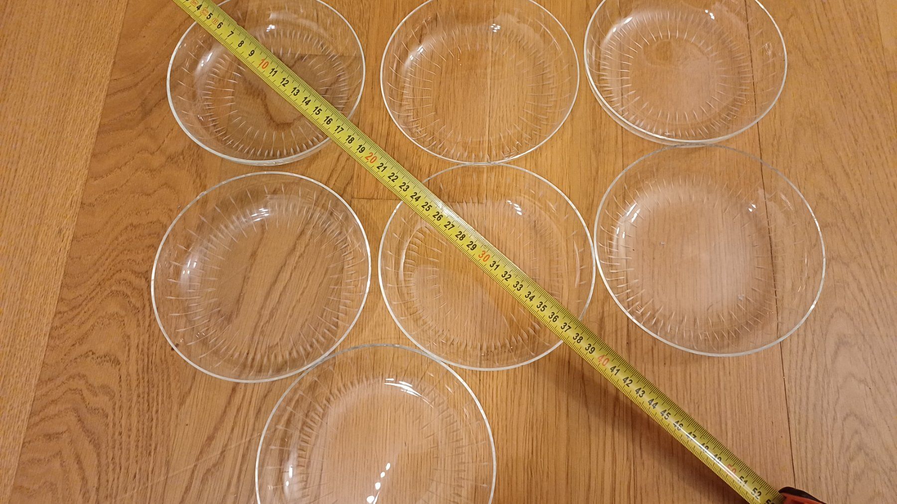 Set di piatti: 7 Dessertteller / Kristallglas – Usato da Neftenbach venduto da QuiQuo 2