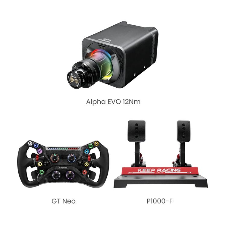 Simagic Bundle Alpha EVO (12Nm) + GT NEO + P1000-F (Neu und ...