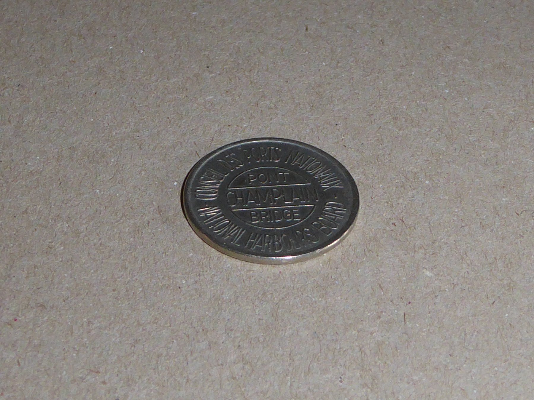 Medaglie: Jeton  Token  Canada  Point Champlian Bridge – Usato da Thun venduto da 427er 3
