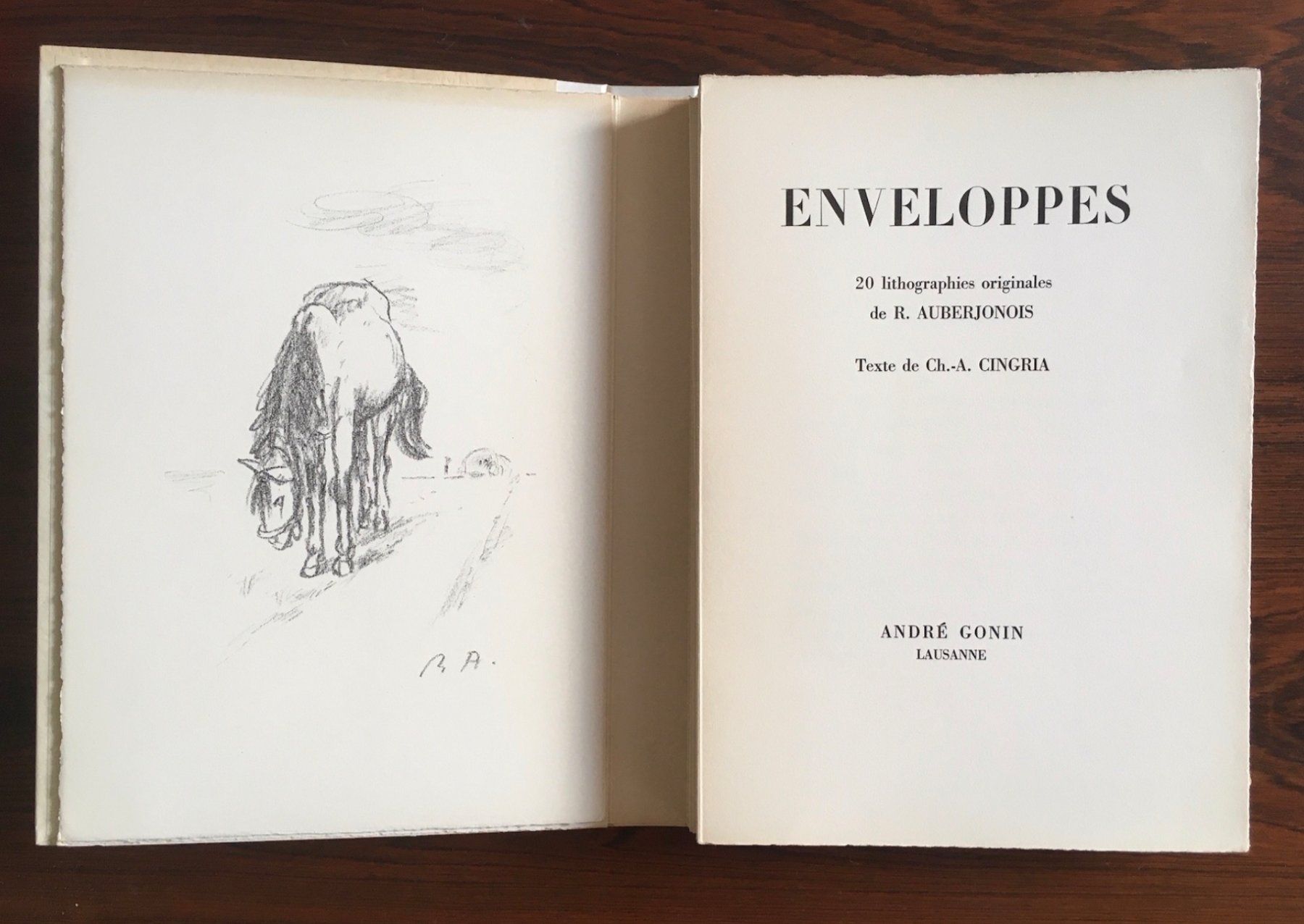 Libri: Enveloppes – Nuovo (secondo la descrizione) da Vevey venduto da yve_7dpw