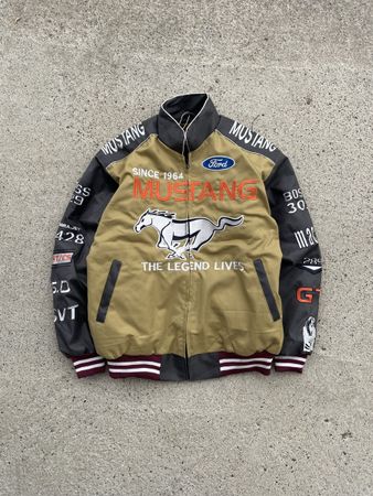 Mustang Bomberjacke "The Legend Lives" – Grösse L - Top Zust