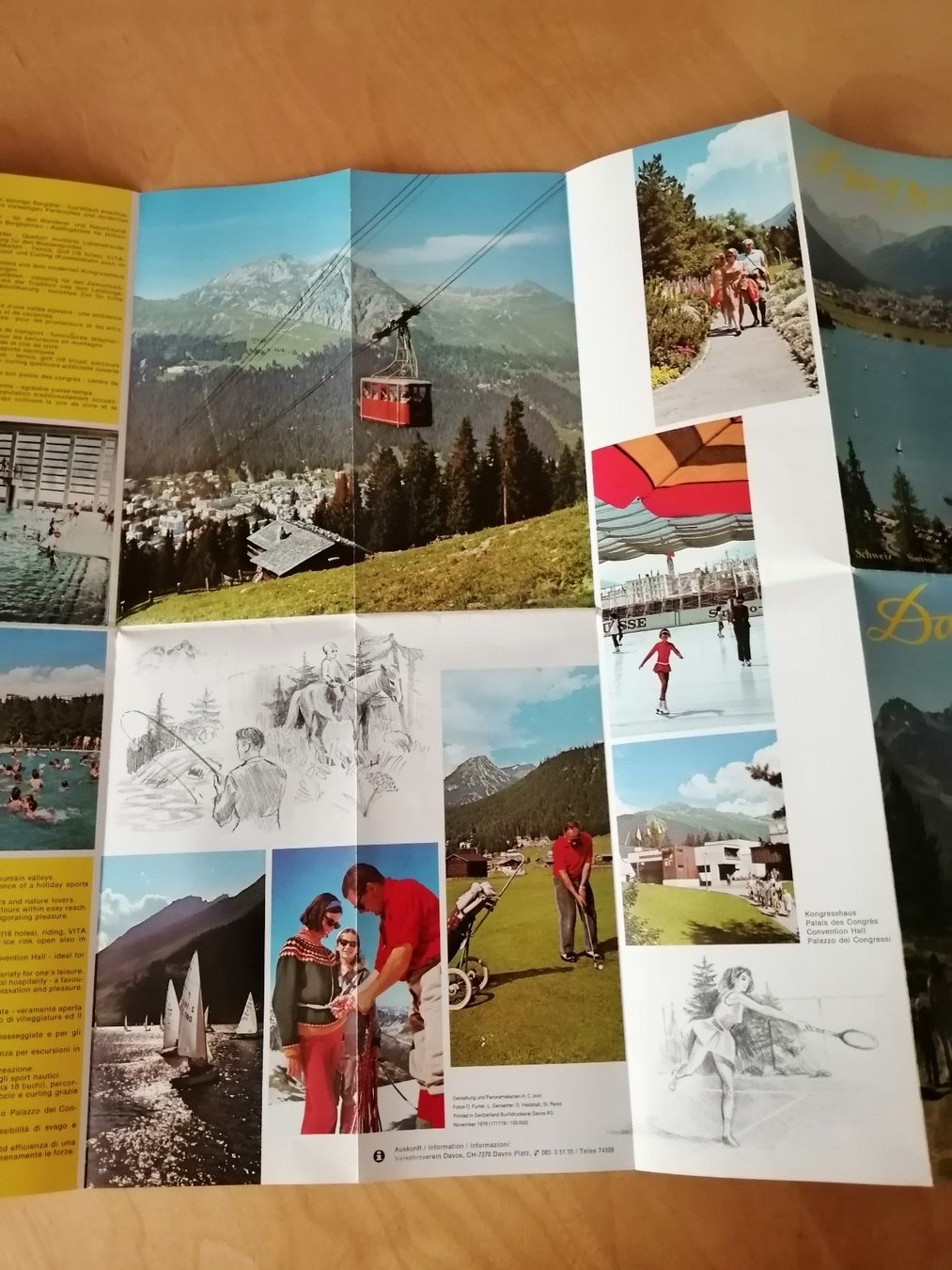 Documenti: Davos - Sommer/Herbst Prospekt 1986/87  – Usato da Honau venduto da holunder3 7