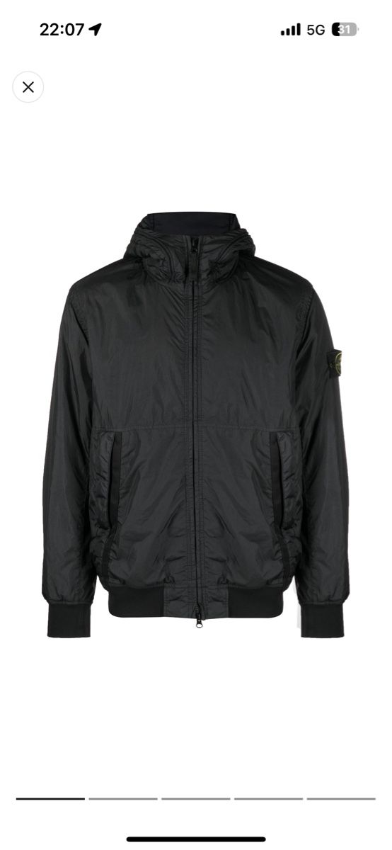 Stone Island Jacken: Stone Island Compass-patch zip-up jacket – Gebraucht aus Bern von Bern198810