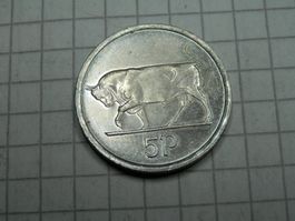 Irland  5 Pence, 1998