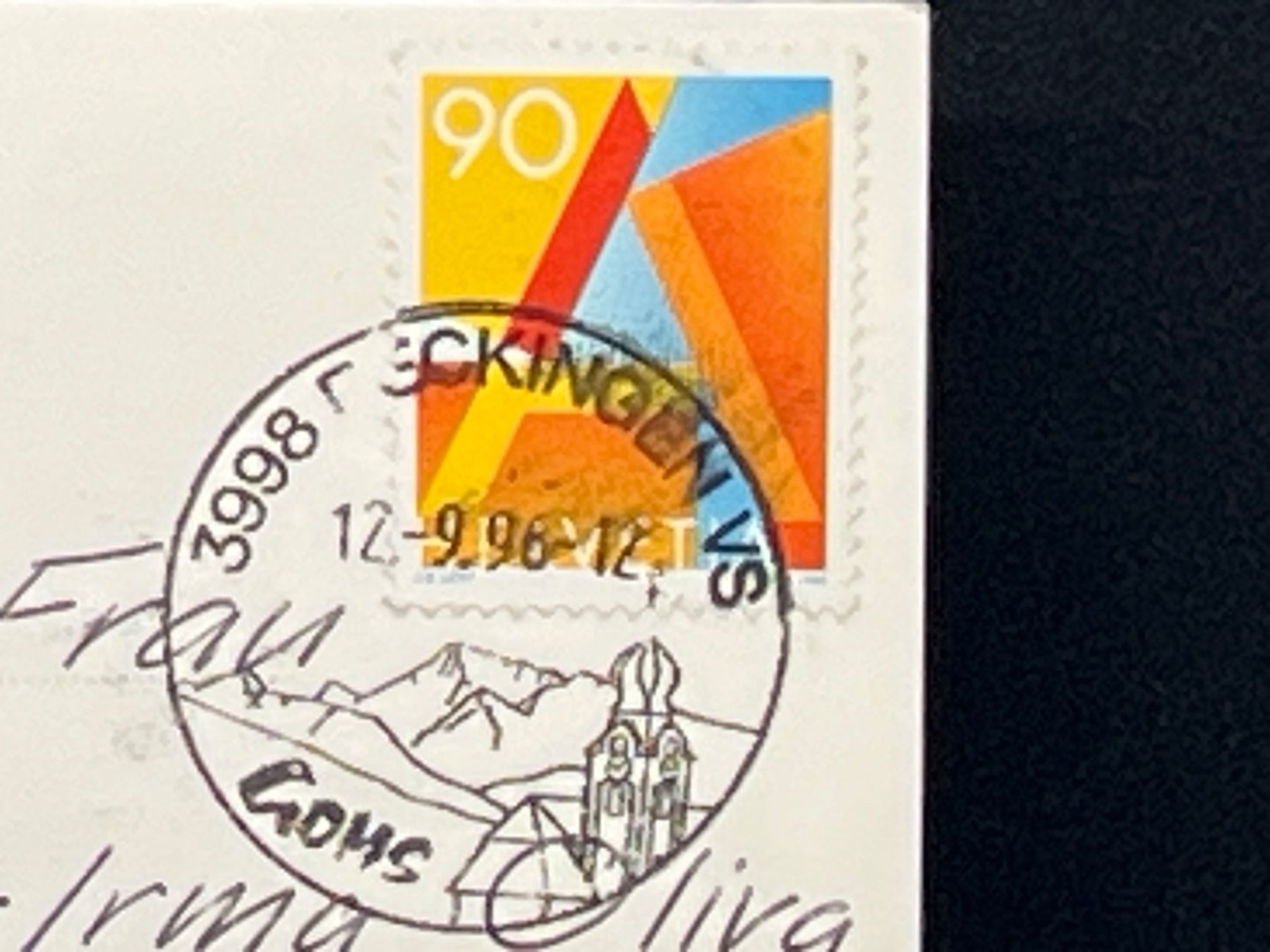 Cartoline postali: Walliser Spycher Raccards valaisans – Usato da Widnau venduto da Brusi9 1