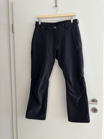 Mammut Wanderhose Softshell schwarz Grösse 38 neuwertig