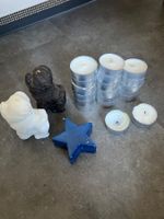 Kerzen-Set: Grosse Teelichter, Kerzenfiguren