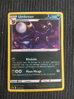 Pokemon Umbreon Holo Black Star Promo SWSH129 near Mint