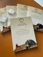 Eurogedenkmünzen, Sonderprägung, Silber, 12 Stck.