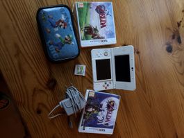 Nintendo New 3DS in sehr gutem Zustand mit 3 Spielen.