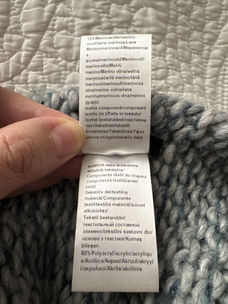 Hüte, Mützen & Caps: Seeberger Strick Stirnband hellgrau - blau – Neu (gemäss Beschreibung) aus Brütten von Rod816 5