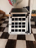 Hundetransportbox Aluminium schwarz gebraucht