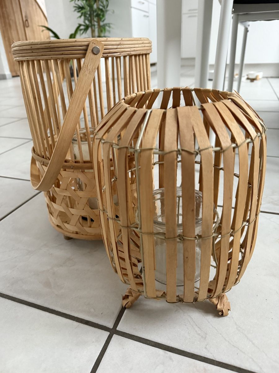 Altro in Decorazioni & Accessori: 2 Deko Holz Laternen – Usato da Glattfelden venduto da ilamas 1
