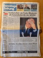 Sonntagszeitung vom 25. August 1991