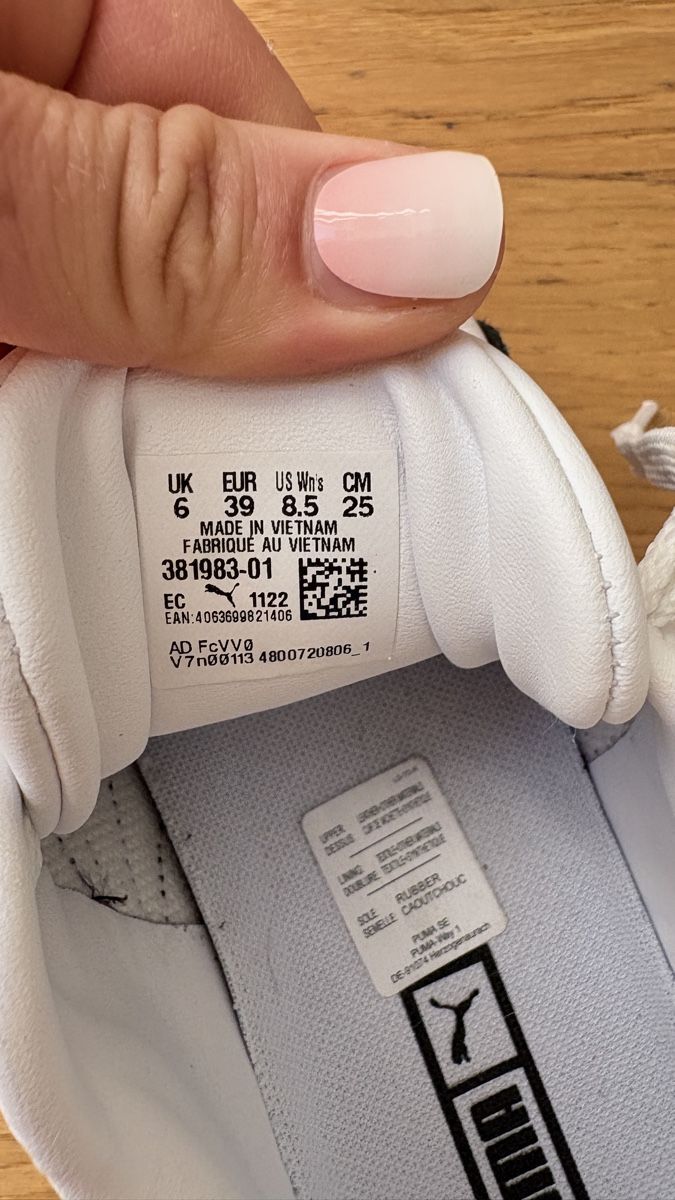 Puma Scarpe da uomo: weisse Sneakerd Puma Gr. 39 – Nuovo (secondo la descrizione) da Glarus venduto da mgi0811 2