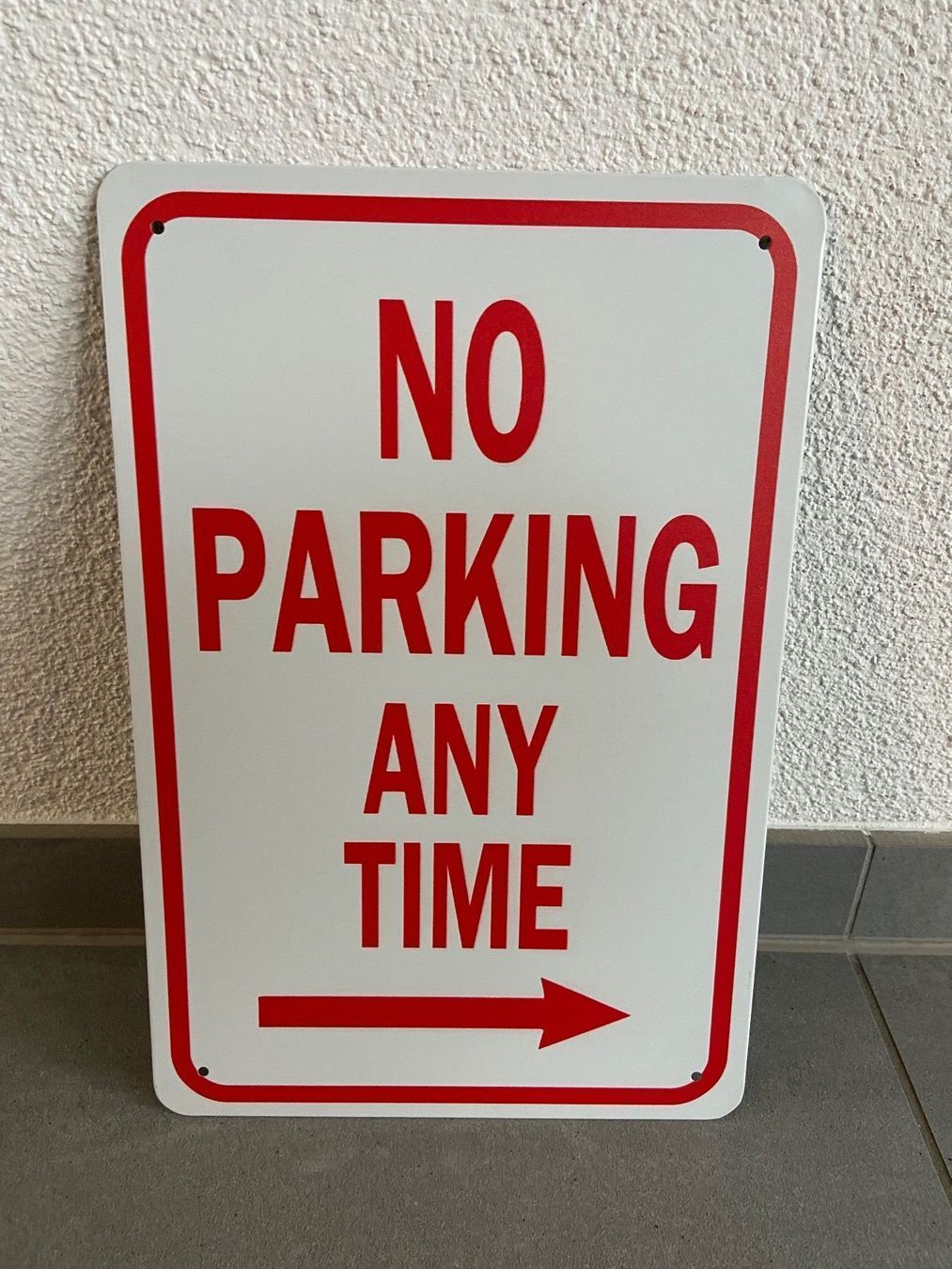 Insegne: NO PARKING Only Schild NEU 1.Pcs / NEU – Nuovo e nell'imballaggio originale da Seon venduto da Aaargauer01 4