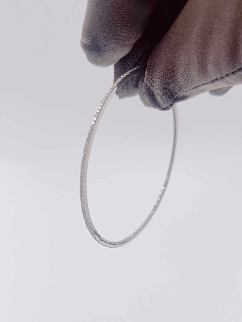 Orecchini pendenti & Orecchini a lobo: DIAMANTCREOLEN IN 750 WEISSGOLD – Usato da Luzern venduto da EdiGem 6