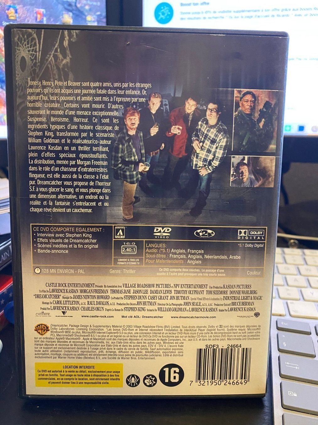 Tutti i DVDs: Dreamcatcher (2003) - DVD – Usato da Semsales venduto da __Florian__ 2