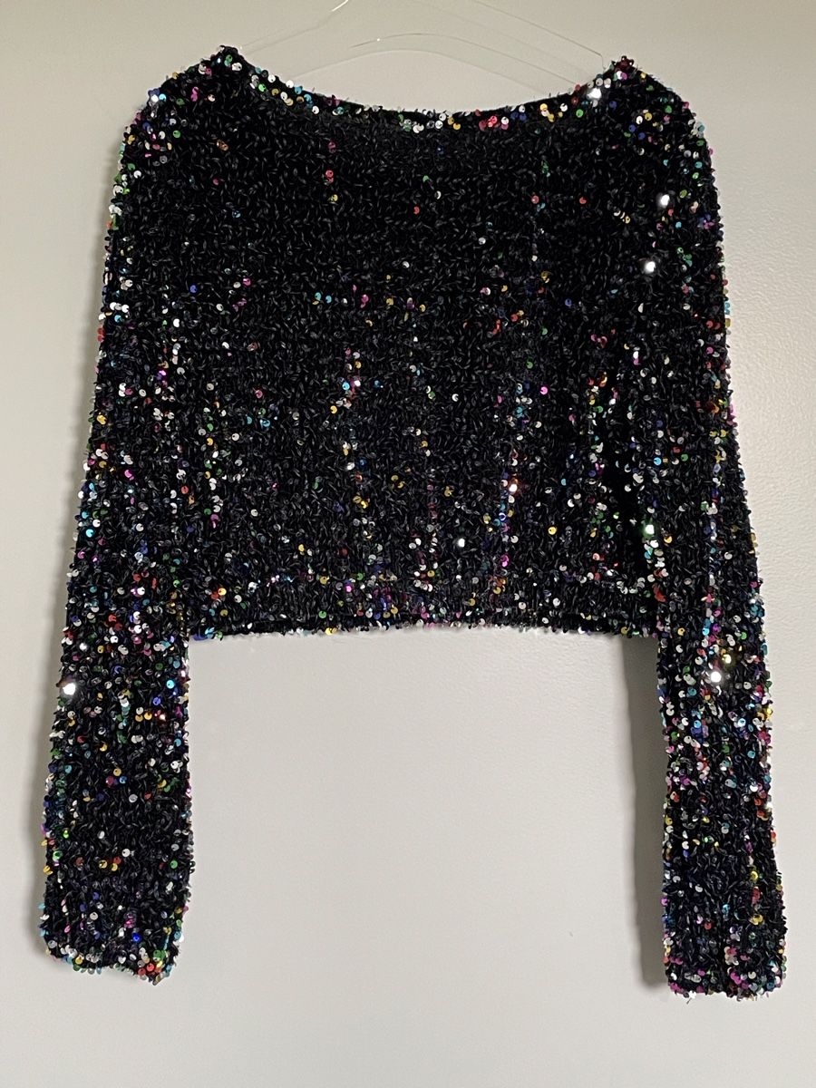 Maglioni & Felpe: Pull à sequins multicolores - Taille M - fêtes ✨ neuf – Nuovo e nell'imballaggio originale da Vuadens venduto da Nina11 1