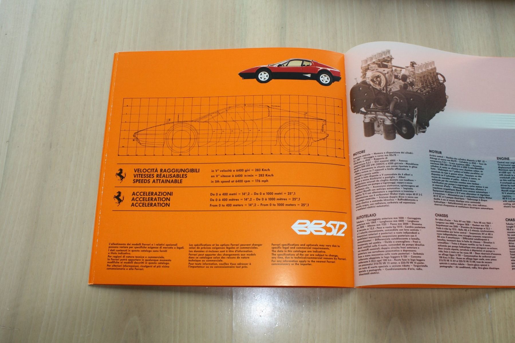 Ferrari Documenti: Ferrari BB 512 Prospekt 11/1980 – Nuovo (secondo la descrizione) da Wikon venduto da erwin400 8