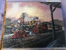 Lokomotive Eisenbahn zug dampf kohle