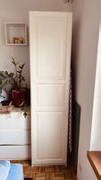 Kleiderschrank mit Schubladen – weiss, 200 × 60 × 50 cm