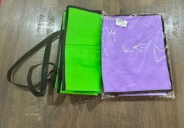 2 Kühltaschen, Grün und Violett, Neu, 35 x 35  x 23 cm