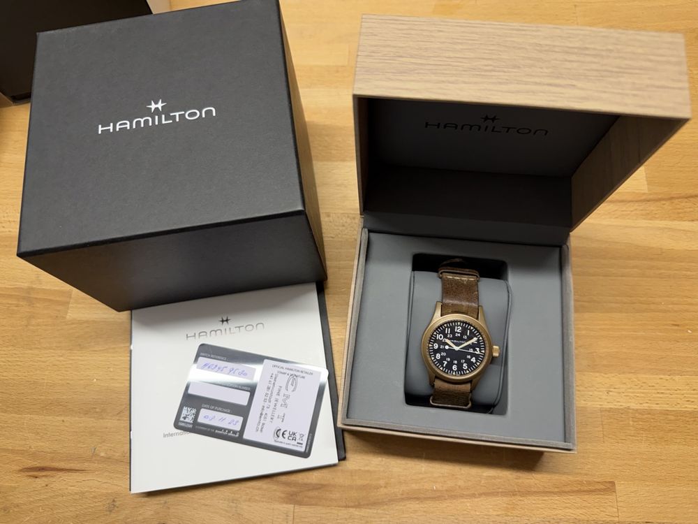 Hamilton Khaki Field Bronze (Gebraucht) in Biel-Benken BL für CHF 400 ...