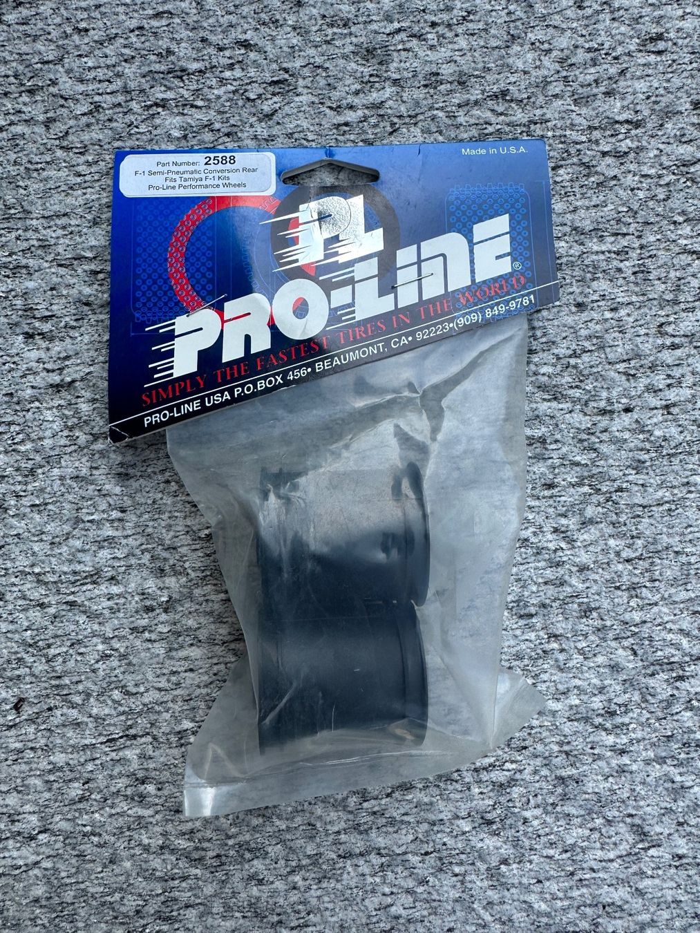 Tamiya Modellismo RC: Proline 2588 F1 Tamiya Semi-pneumatic conversion rear – Nuovo e nell'imballaggio originale da Chiasso venduto da Carrara-Modellismo