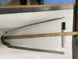 Töffli Puch Sachs 3Stk Schutzblechstrebe 23“ vorne, V4A