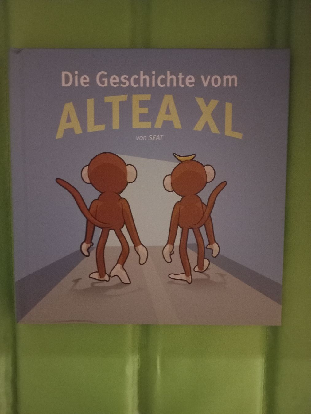 Bücher: kl. Büchlein mit Affen  – Neu (gemäss Beschreibung) aus Niederdorf von ladyblue76