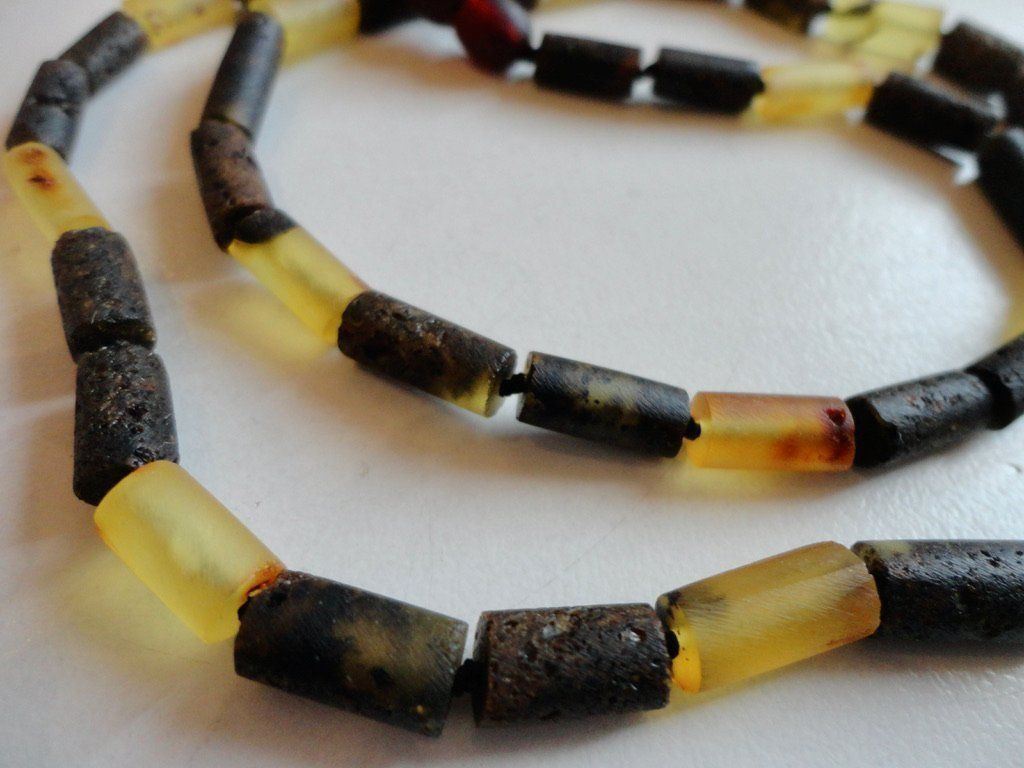 Ketten: Halskette - Bernstein /Ambre/Amber roh echt. – Neu (gemäss Beschreibung) aus Biberist von tl-schmuck 4