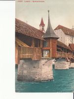 Luzern Spreuerbrücke ca. 1920
