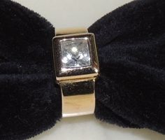 SCHÖNER RING MOISSANITE-SOLITÄR VERGOLDET 55