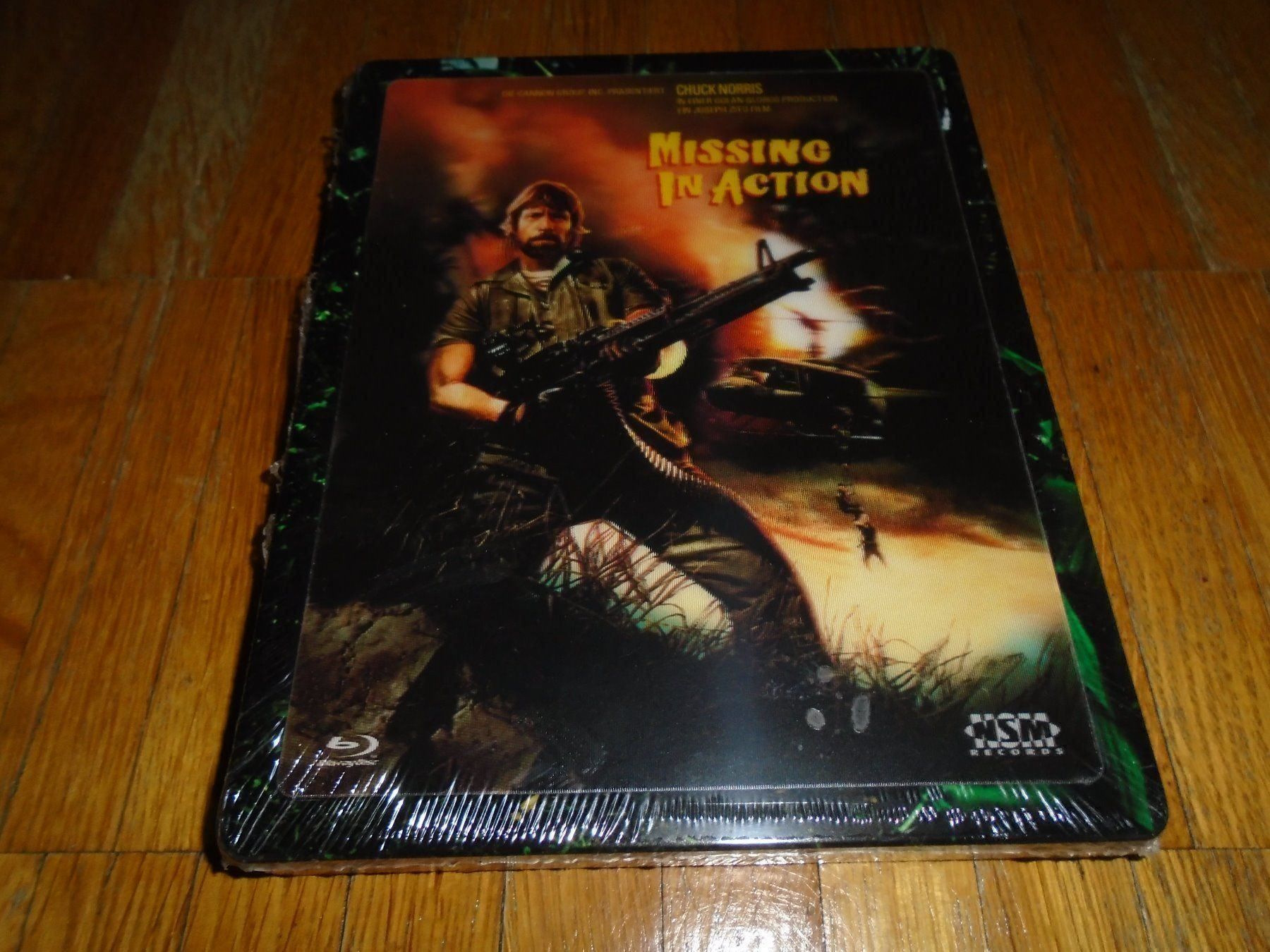 Tutti i DVDs: Missing in Action - Futurepak - BLU-RAY-3DLenticular - UNCUT – Nuovo e nell'imballaggio originale da Basel venduto da havsok