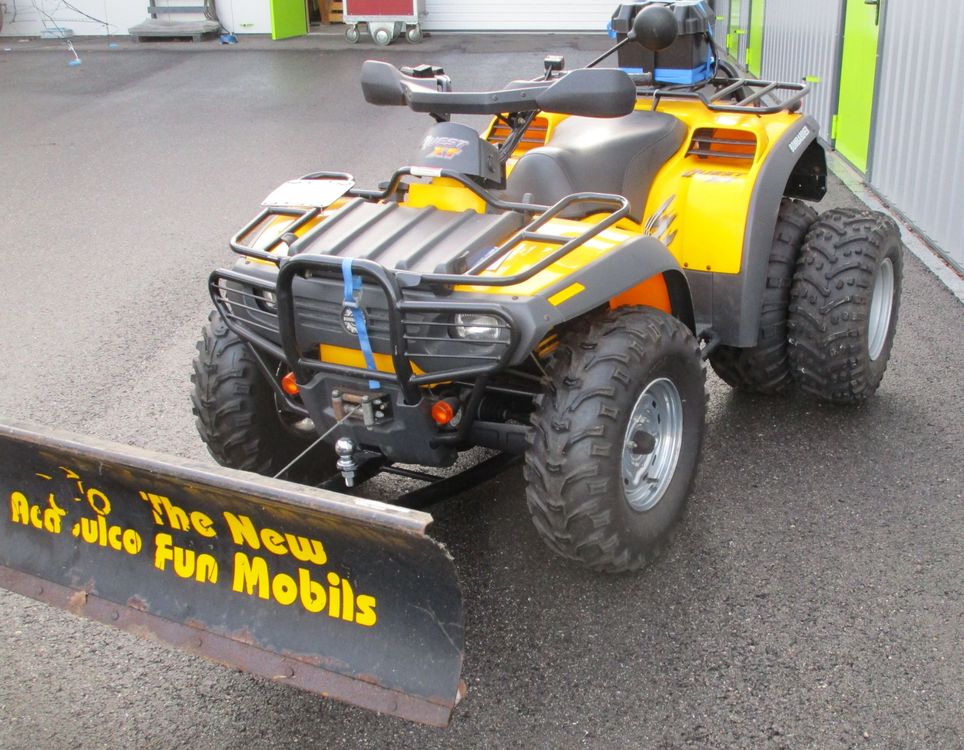 Bombardier Quest XT 650 mit Doppelrad und Schneepflug Kaufen auf Ricardo