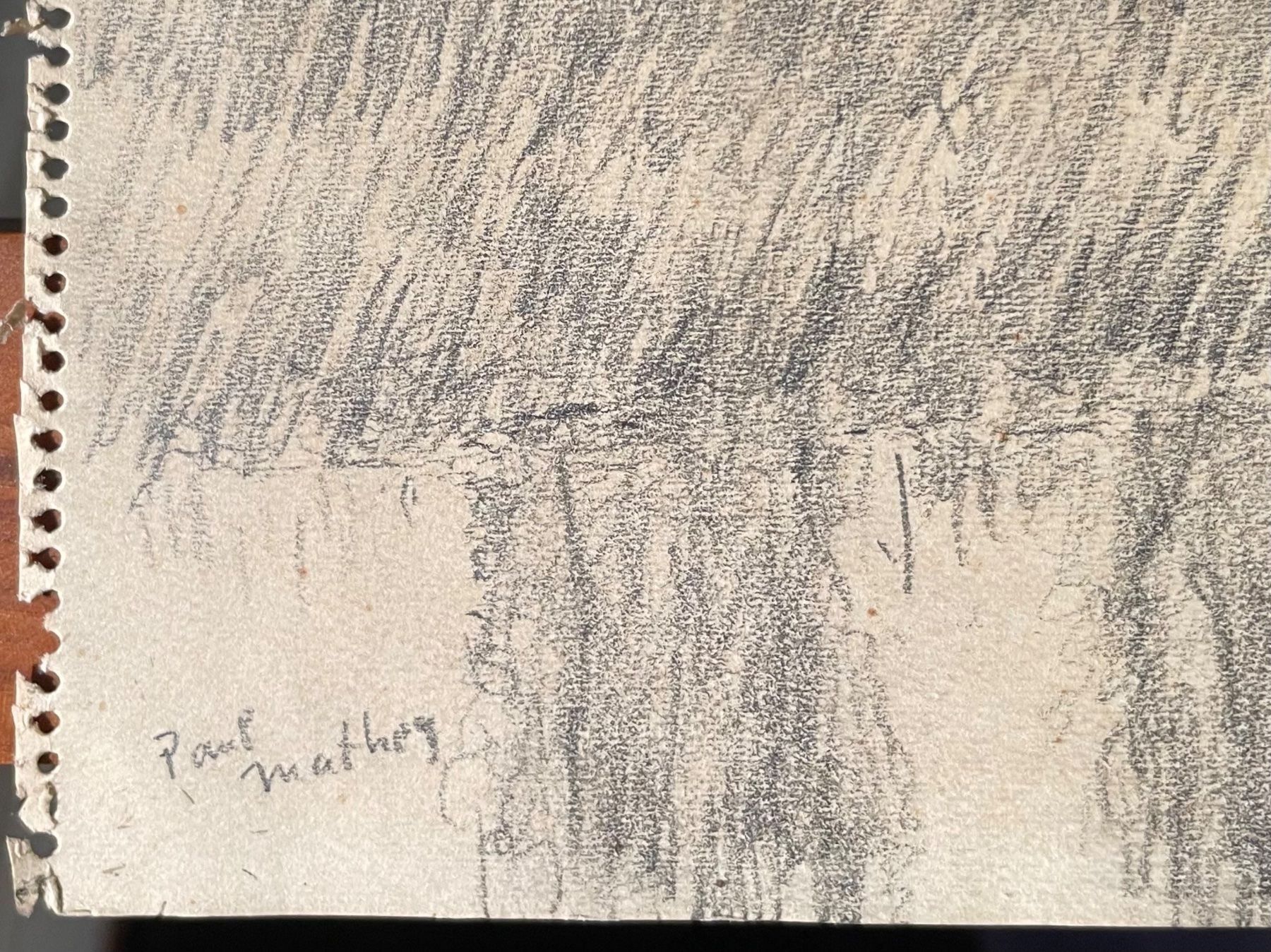 Dipinti: Paul Mathey dessin étang – Usato da Biel/Bienne venduto da galaq 2