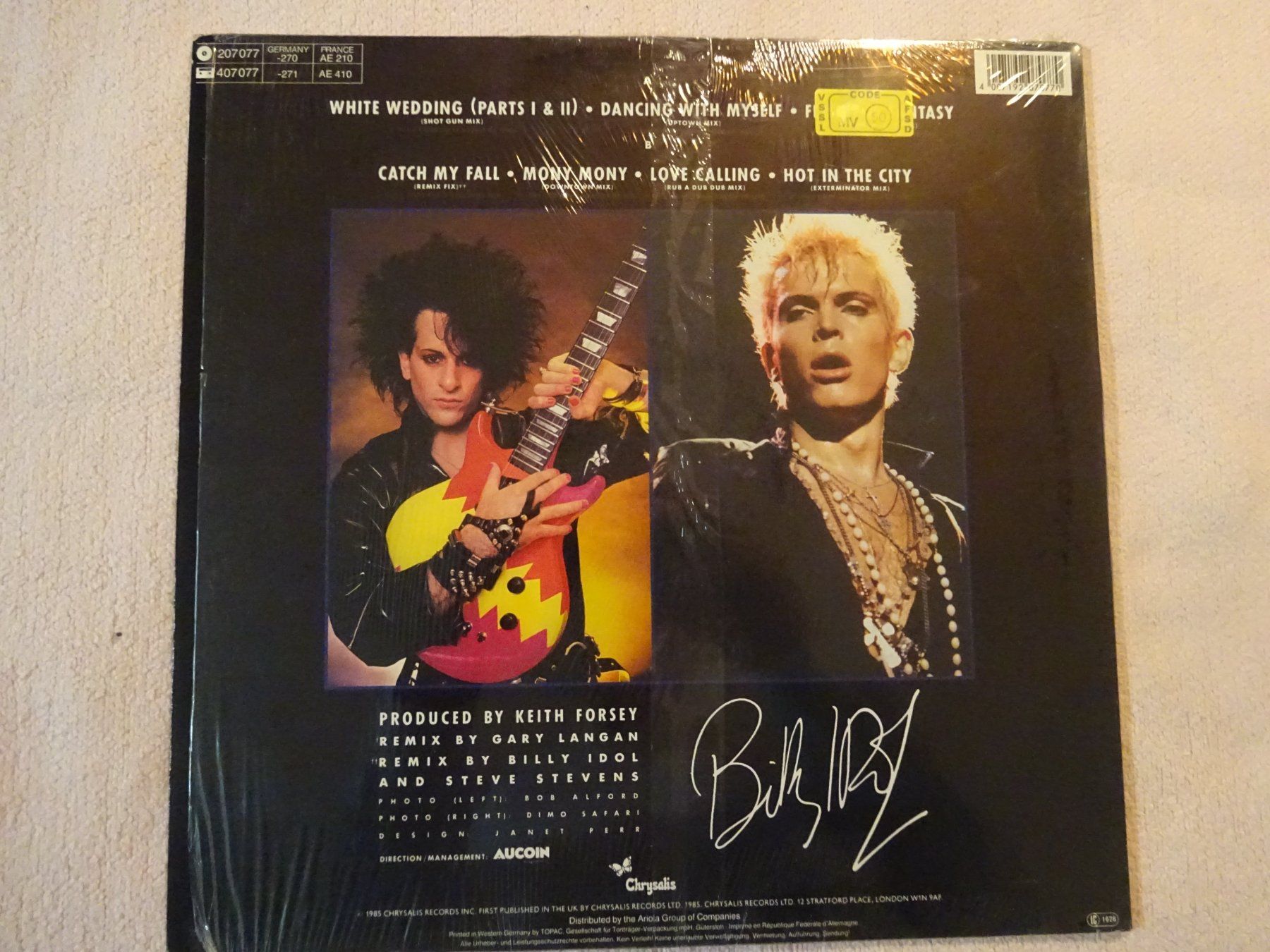 Dischi in vinile: BILLY IDOL ** VITAL IDOL ** EXCELLENT – Usato da Luzern venduto da xrayspex99 2