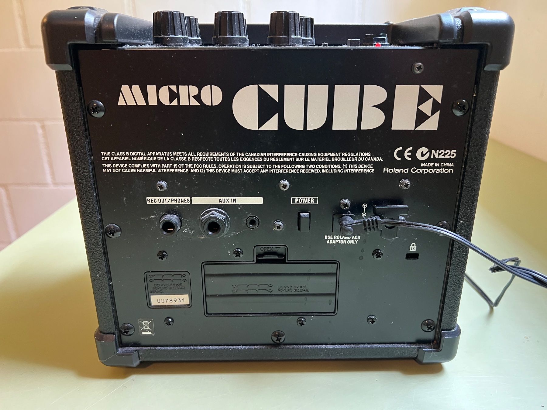 Roland Amplificatori: Roland Micro Cube Amp - Strassen Verstärker – Usato da Hochdorf venduto da Brandnew 2