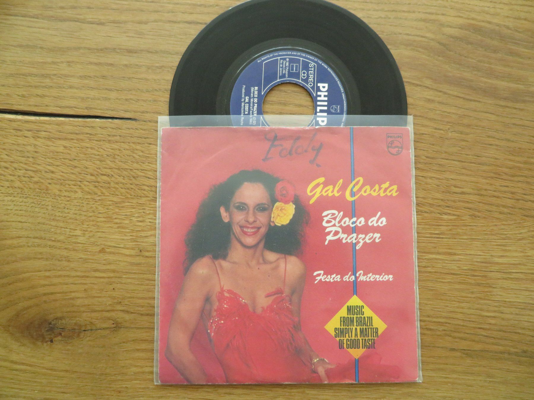 Dischi in vinile: Gal Costa Vinyl Single Schallplatte - Bloco do Prazer! – Nuovo (secondo la descrizione) da Zürich venduto da max_cp5f
